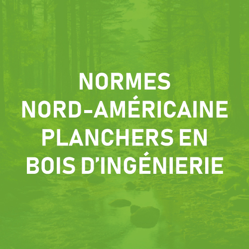 Logo Normes Américaine Planchers en Bois d'Ingénieries